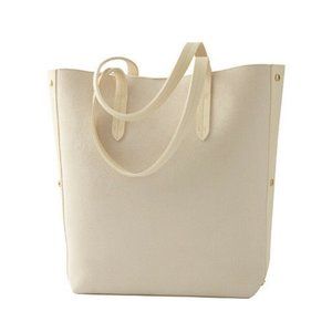 Beauty Large Tote Bag CREAM Approximately NWT ULTA